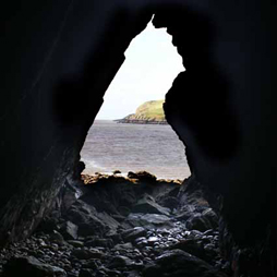 Caves on Hestan Island, Solway Firth